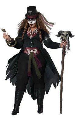 Voodoo Magic Womens Costume Plus