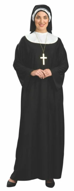 Women's Nun Plus Costume