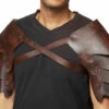 Medieval Viking Leatherlike Shoulder Armor -Disney Sales 74 6498 23951.1600359848