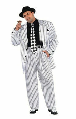 Pinstripe Daddy Plus Costume