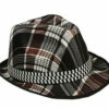 Plaid Adult Fedora Hat -Disney Sales BSA8161Z 1 14975 63602.1592312873