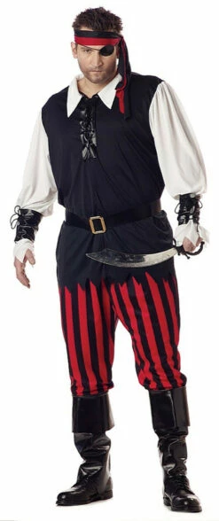 Cutthroat Men Pirate Costume