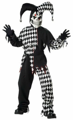 Children's Evil Jester Costume