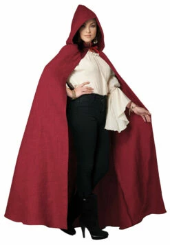 Red Hooded Womens Cloak -Disney Sales C5220033FAlt 52174.1678146268
