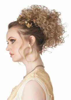 Greco-Roman Goddess Blonde Wig Partial Clip On -Disney Sales CA7021220zside 60036.1619038717