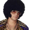 Afro Black Wig With Chops