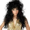 Seduction Black Wig -Disney Sales CW70425Z 34132 38190.1592489265