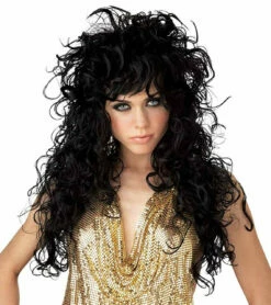 Seduction Black Wig