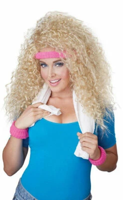 80's Let's Get Physical Wig