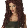 Medusa Burgundy Dreadlock Wig -Disney Sales CW70634Z 83695 78219.1592489245