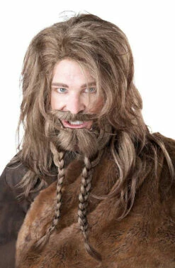 Viking Wig,Beard & Moustache