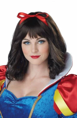 Disney Snow White Adult Brown Wig