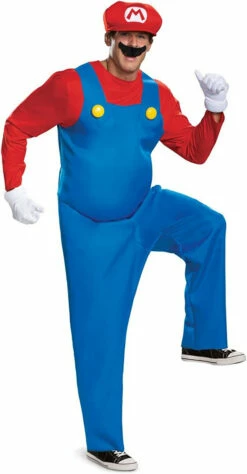 Super Mario Mario Deluxe Adult Costume