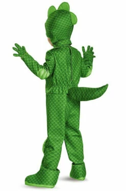 PJ Masks Gekko Glow In The Dark Deluxe Costume -Disney Sales D17166backz 56247.1639076017