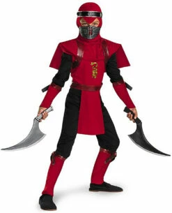 Red Viper Ninja Deluxe Costume