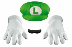 Super Mario Luigi Adult Accessory Kit