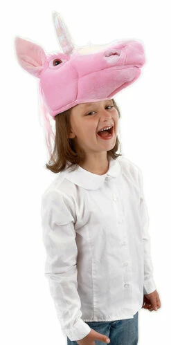 Unicorn Pink Puppet Hat Child