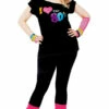 80's Party Girl Plus T-Shirt -Disney Sales F32096XZ 44853 93812.1592489305
