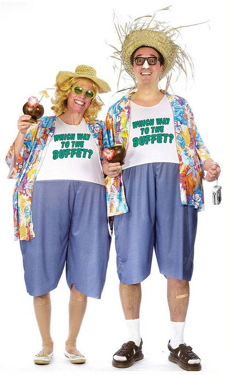 Tacky Traveler Adult Costume 3 Tacky Traveler Adult Costume