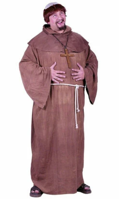Medieval Monk Plus Costume