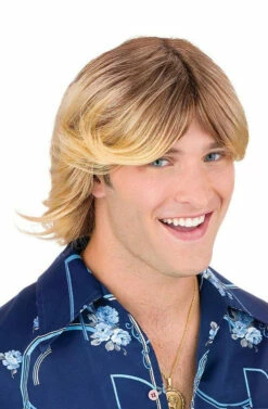Ladies Man Blonde Wig