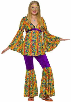 Purple Haze Hippie Costume