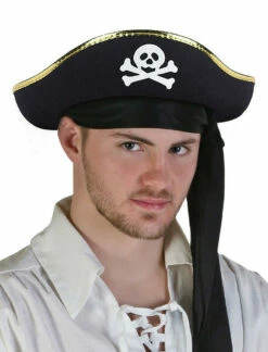 Pirate Hat With Skull