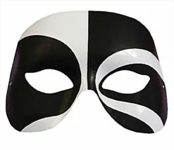 Black & White Voodoo Mask