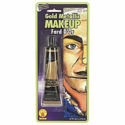 Gold Metallic Cream Makeup