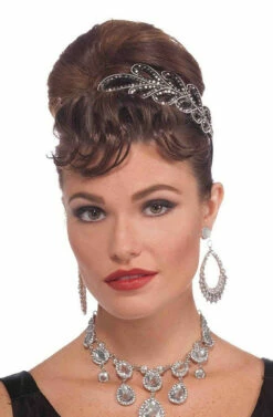 Vintage Leaf Design Headband