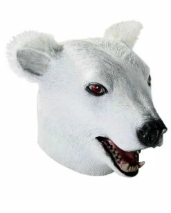 Deluxe Polar Bear Latex Mask
