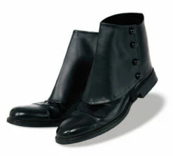 20's Gangster Black Spats