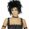 Rocker Short Wig Black Unisex -Disney Sales FW24616 01Z 50618 83920.1595968100