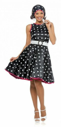Hot 50s Black Costume
