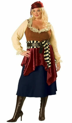 Buccaneer Beauty Plus Costume