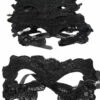 Brocade Lace Mask Black - Set 6 -Disney Sales KLM007z6 08093.1671038256