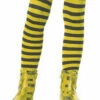 Girls Striped Stockings Yellow Black -Disney Sales LGS4710YBZ 37736 81347.1592486629 95873.1608595121