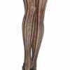 Vintage Pinstriped Net Pantyhose -Disney Sales LGS9649cropz 12520.1608669022