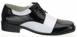 Black And White Men Shoes