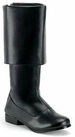 Pirate Man Boot Black