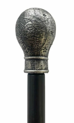 Silver Skull Cane-Scepter -Disney Sales QDA890backz 08693.1656011940