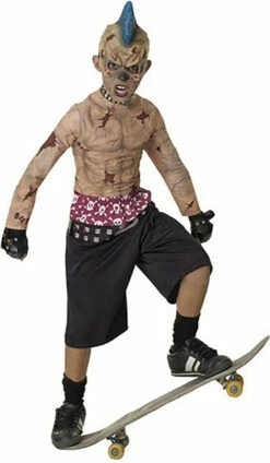 Zombie Skate Punk Costume