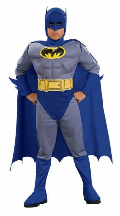 Batman Blue Muscle Chest Deluxe Costume