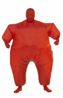 Inflatable Fat Suit Red Adult