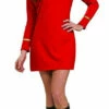 Star Trek Deluxe Red Dress Uhura Costume -Disney Sales R889061Z 99108 47926.1592486812