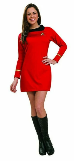 Star Trek Deluxe Red Dress Uhura Costume