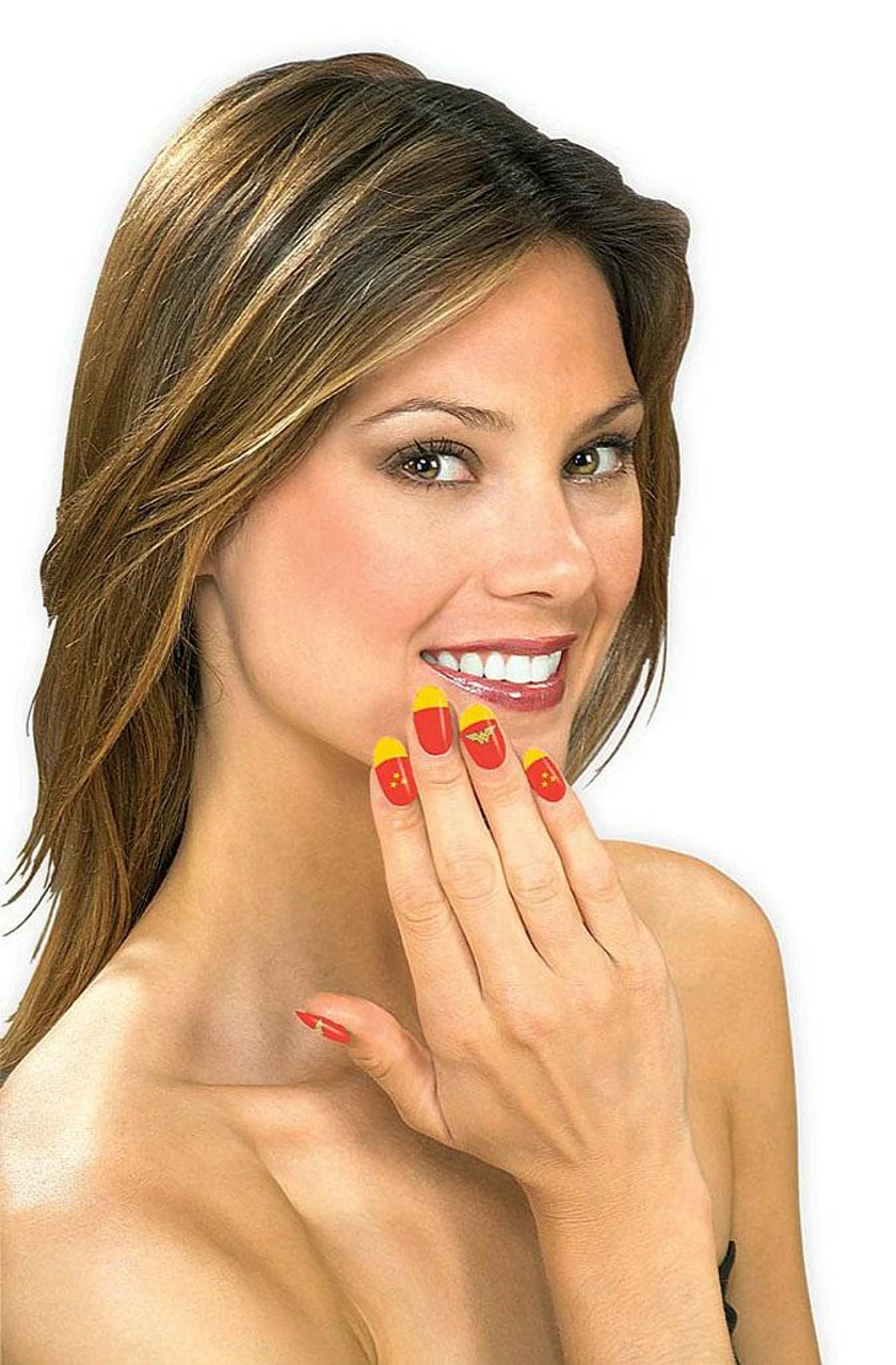 Wonder Woman Nail Art Strips 3 Wonder Woman Nail Art Strips