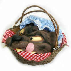 Wolf Head In Basket
