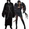 Grim Reaper & Dark Angel Couple -Disney Sales Reaper Couple 22761.1674240672