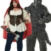 Red Riding Hood Couple Plus -Disney Sales Red Riding Wolf 71893.1633366299
